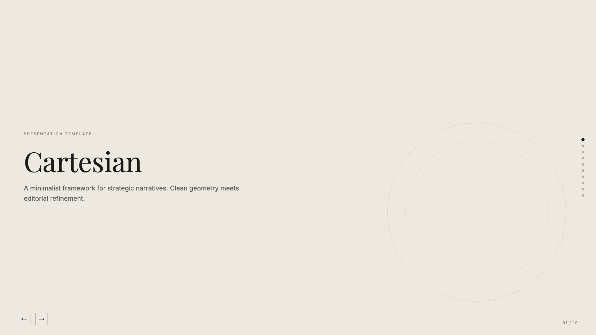 Cartesian screenshot